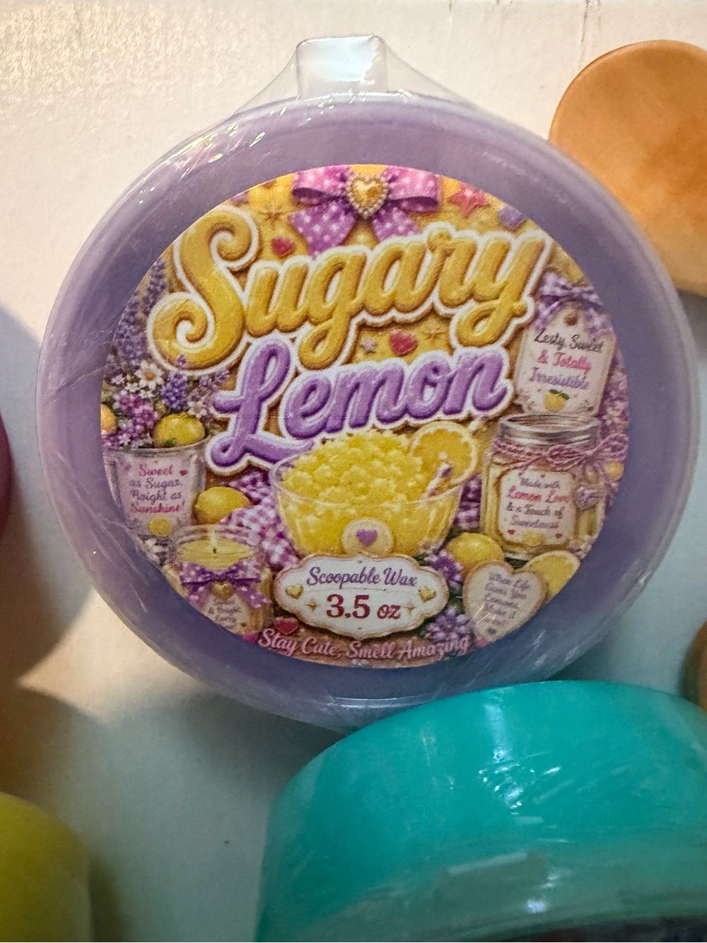 NEW!!! 🍓🍍🥥 Handmade  scoop-able soy way in 5 different scents! 3.5 oz - Picture 5 of 7